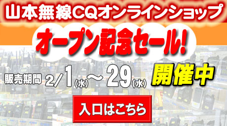 オープン記念セール